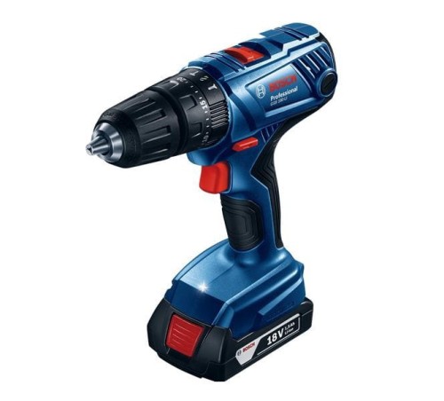 BOSCH WIERTARKO-WKRĘTARKA UDAROWA 18V 54/21Nm 2x2,0Ah LI-ION GSB 180-LI - 2280953