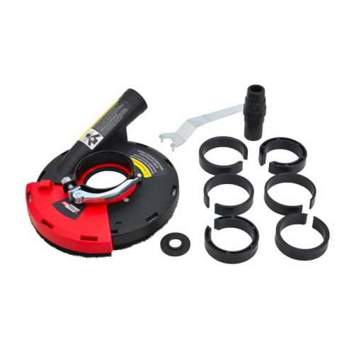 AWTOOLS OSŁONA PRZECIWPYŁOWA ODSYSAJĄCA DO SZLIFIERKI KĄTOWEJ 180-230mm - 2151038