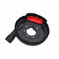 AWTOOLS OSŁONA PRZECIWPYŁOWA ODSYSAJĄCA DO SZLIFIERKI KĄTOWEJ 180-230mm - 2151036