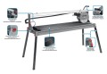 Przecinarka do glazury 1500W Graphite 250x25, rozmiar stołu 1230x460, zakres cięcia 1200mm - 2150765