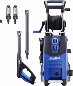 Nilfisk PREMIUM 190-12 EU myjka ciśnieniowa Wyprostowany Prąd elektryczny 650 l/h Niebieski, Czarny