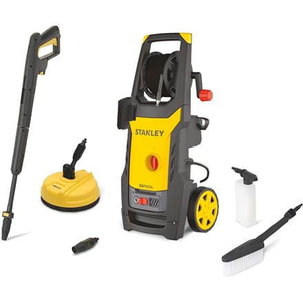 Myjka wysokociśnieniowa STANLEY SXPW19BX-E z myjką tarasową (1900 W, 150 bar, 440 l/h) | Stanley 1900 W | 150 barów | 440 l/h - 2087130