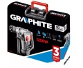 Młot udarowy 1250W Graphite SDS MAX z walizką - 1996479