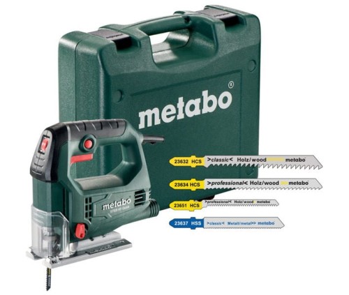METABO.WYRZYNARKA  450W STEB 65 QUICK + 20szt. BRZESZ. WALIZKA ... - 2151483