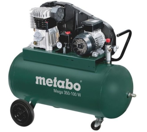 METABO.KOMPRESOR MEGA 350-100 W 230V 90L 10BAR 250L/MIN OLEJOWY - 2250905