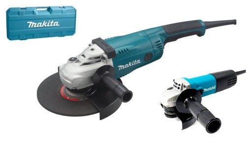 MAKITA.SZLIFIERKA KĄTOWA ZESTAW COMBO DK0053 (GA9020+9558HNR) WALIZKA - 1949961