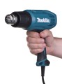 Makita HG6030K opalarka 500 l/min 600 °C 1800 W Czarny, Niebieski - 2250943