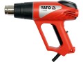 Yato YT-82288 opalarka Pistolet na gorące powietrze 500 l/min 550 °C 2000 W Czarny, Czerwony - 2261650