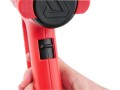 Yato YT-82288 opalarka Pistolet na gorące powietrze 500 l/min 550 °C 2000 W Czarny, Czerwony - 2261653