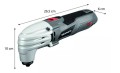Urządzenie wielofunkcyjne 250W Graphite ilośc oscylacji 15000-21000 na minutę z walizką - 1737427