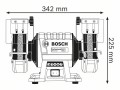 Szlifierka stołowa FI 150/20 mm350W GBG 35-15 BOSCH - 1151303