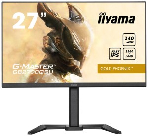 Monitor iiyama 27" G-MASTER GB2790QSU-B5 Gold Phoenix IPS HDMI DP 2xUSB-A USB-B głośniki
