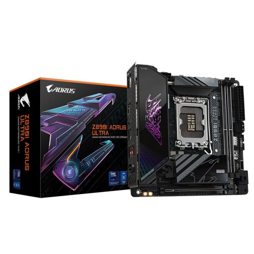 Płyta Gigabyte Z890I AORUS ULTRA /Z890/DDR5/SATA3/M.2/TB4/WiFi/BT/PCIe5.0/s.1851/Mini-ITX - 2284532