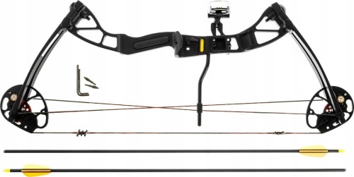 Łuk bloczkowy Poe Lang EK HUNGER REX czarny 28", 15-55LBS, 230 FPS (CO-029B) - 2173768
