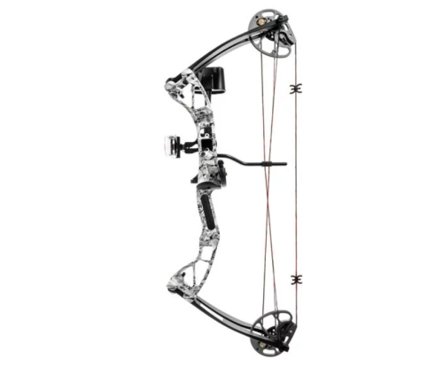Łuk bloczkowy Poe Lang EK SKULL REX biało-czarny, 15-55 lb (CO-029ML) - 1744976