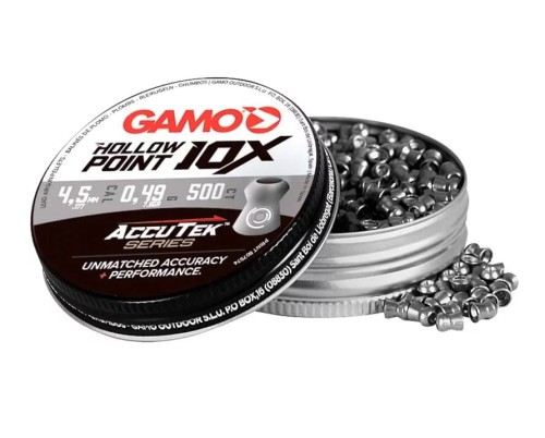Śrut Gamo Premium Accutek Hollow Point kal. 4,5 mm - 500 szt. - 2066657