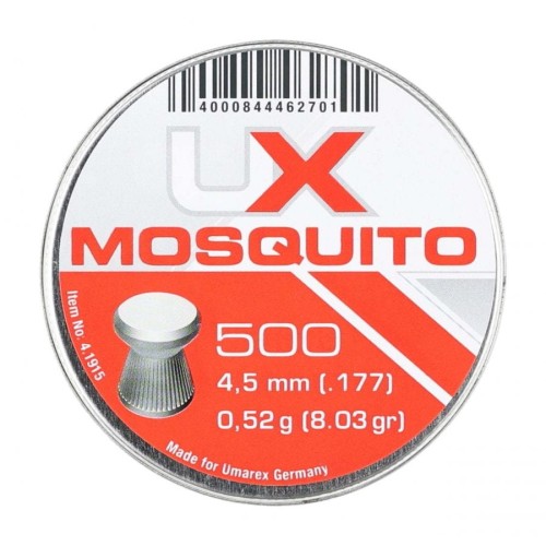 Śrut 4,5 mm UMAREX Mosquito płaski molet. 500szt - 2302666