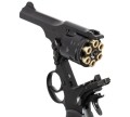Rewolwer WEBLEY MKVI .455 Police kal.4,5 mm Diabolo łuski 6-strzał. lufa 4" CO2 Black Ekp do17J - 2216017