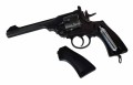 Rewolwer WEBLEY MKVI .455 Police kal.4,5 mm Diabolo łuski 6-strzał. lufa 4" CO2 Black Ekp do17J - 2216019