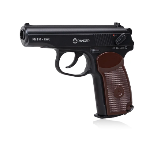 Wiatrówka RANGER PM FM KWC kal. 4,5 BBs 18 strz. FULL METAL CO2 (AAKCMD441AZB) - 1696201