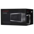 Kuchenka mikrofalowa SHARP YC-MG02E-S (800W; 20l; kolor srebrny) - 1646369