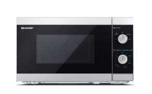 Kuchenka mikrofalowa SHARP YC-MS01E-S (800W; 20l; kolor srebrny)