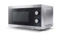 Kuchenka mikrofalowa SHARP YC-MS01E-S (800W; 20l; kolor srebrny) - 1857337