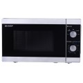 Kuchenka mikrofalowa SHARP YC-MS01E-S (800W; 20l; kolor srebrny) - 1192252
