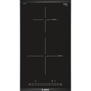 Płyta indukcyjna Bosch PIB375FB1E Serie 4 30 cm | 2 pola | PowerBoost | timer | czarny
