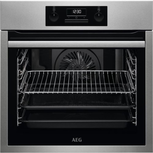 Piekarnik elektryczny AEG BES331110M (Elektroniczne / przyciskowe; 3500W; Srebrny) - 815273