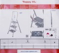 Drabina 2 stopniowa aluminiowa Krause 130860 - 1061336