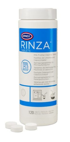 Urnex Rinza Tablets - Tabletki do czyszczenia spieniacza - 120 szt - 2021536