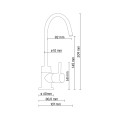 System filtrujący wodę kranową Dafi Flow Comfort D-1 z baterią ALTO (czarna) - 2103285