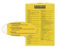 Torebka filtracyjne Karcher (Papier; KARCHER 6.904-322.0; 5 szt.) - 1858012