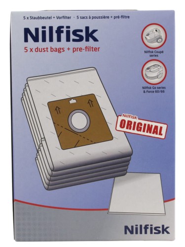 NILFISK Worki materiał do odkurzaczy NEOCOUPE 5szt - 1868252