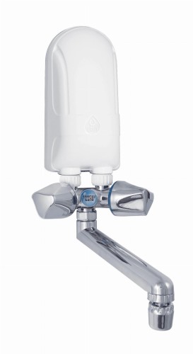 Ogrzewacz wody DAFI 4,5 kW z baterią chrom (230V) - 885736