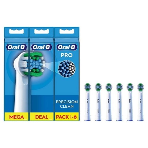 Końcówki Oral-B EB20RX PrecisionClean 6 szt. - 2299519