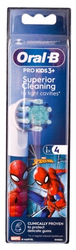 Braun Końcówki Oral-B EB10S-2 Spider-Man 4szt - 2197887