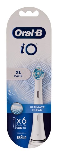 Braun Końcówki Oral-B EB6 iO Ultimate Clean Białe - 2197883
