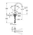 Bateria GROHE Minta 32917AL0 grafitowa - 2197900