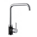 Bateria kuchenna PYRAMIS SILVIO DUO 090929538 granit czarny chrom (czarny nakrapiany) - 1752414