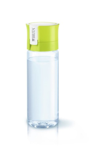 Butelka filtrująca Brita Fill&Go limonkowa + 4 filtry MicroDisc - 1137813