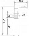 Dozownik PYRAMIS DP-01 volcano - 1999501