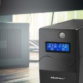 QOLTEC ZASILACZ AWARYJNY UPS 650VA | 360W | LCD | USB | RJ45 (WYPRZEDAŻ) - 2307669