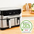 Frytkownica beztłuszczowa TEFAL DualEasy EY905D10 - 2047858