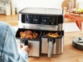 Frytkownica beztłuszczowa TEFAL DualEasy EY905D10 - 2047853