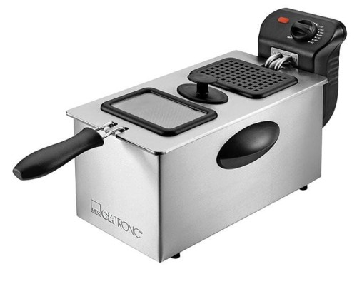 Frytownica Clatronic FR 3587 (3 l; 2000W; kolor srebrny) - 811831