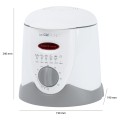 Frytownica Clatronic FFR 2916 (1 l; 840W; kolor biały) - 1377676