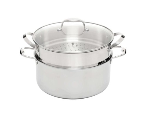 Garnek z powłoką DIAMOND Kohersen Black Cube z funkcją gotowania na parze (28 cm ; 8,3l) - 1908327
