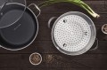 Garnek z powłoką DIAMOND Kohersen Black Cube z funkcją gotowania na parze (28 cm ; 8,3l) - 1908335